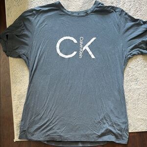 Calvin Klein Gray Short Sleeve Tee